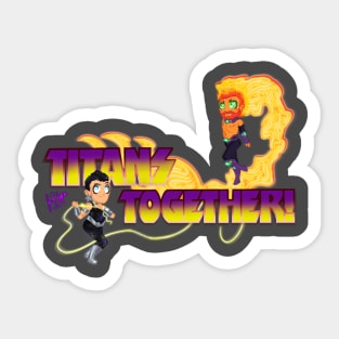 Titans Together Pod Sticker